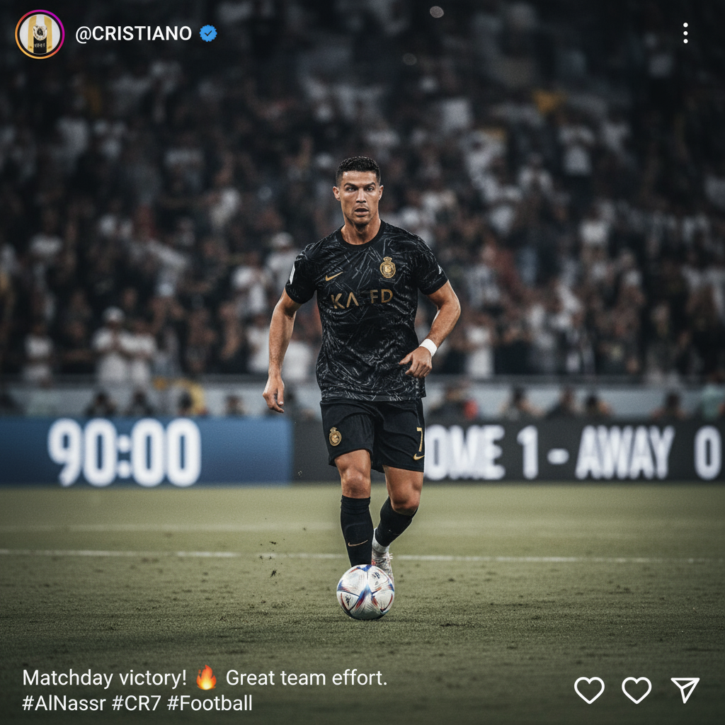 Instagram Cristiano Ronaldo - @cristiano