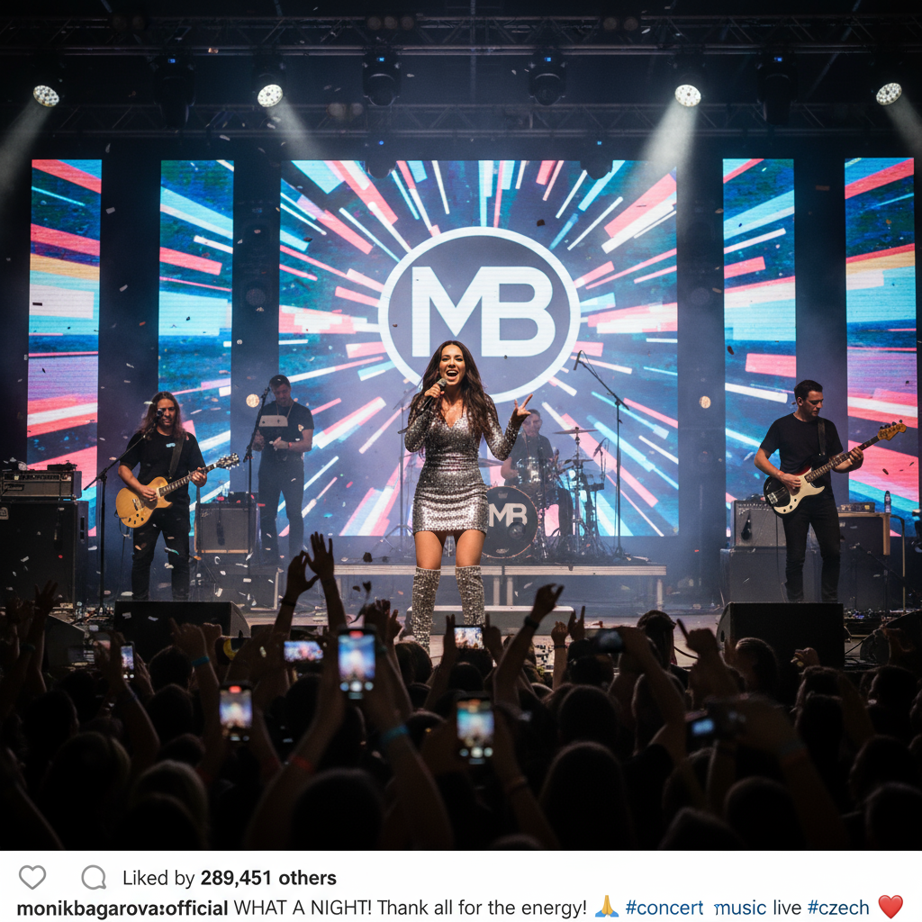Instagram Monika Bagárová
