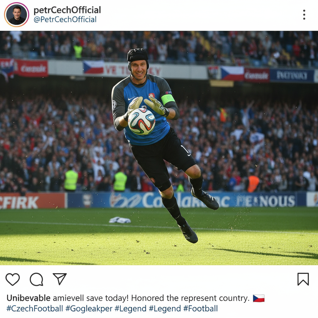 Instagram Petr Čech