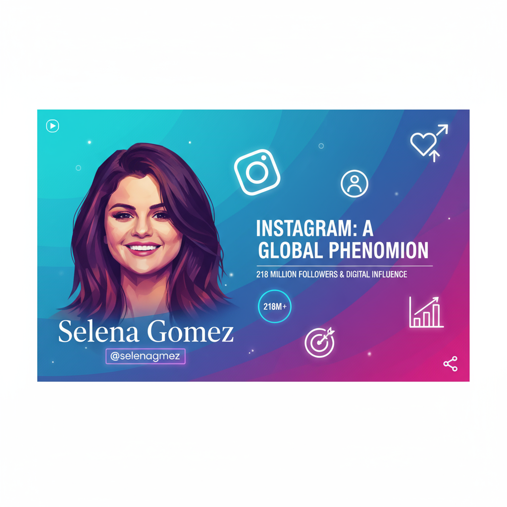 Instagram Selena Gomez - @selenagomez
