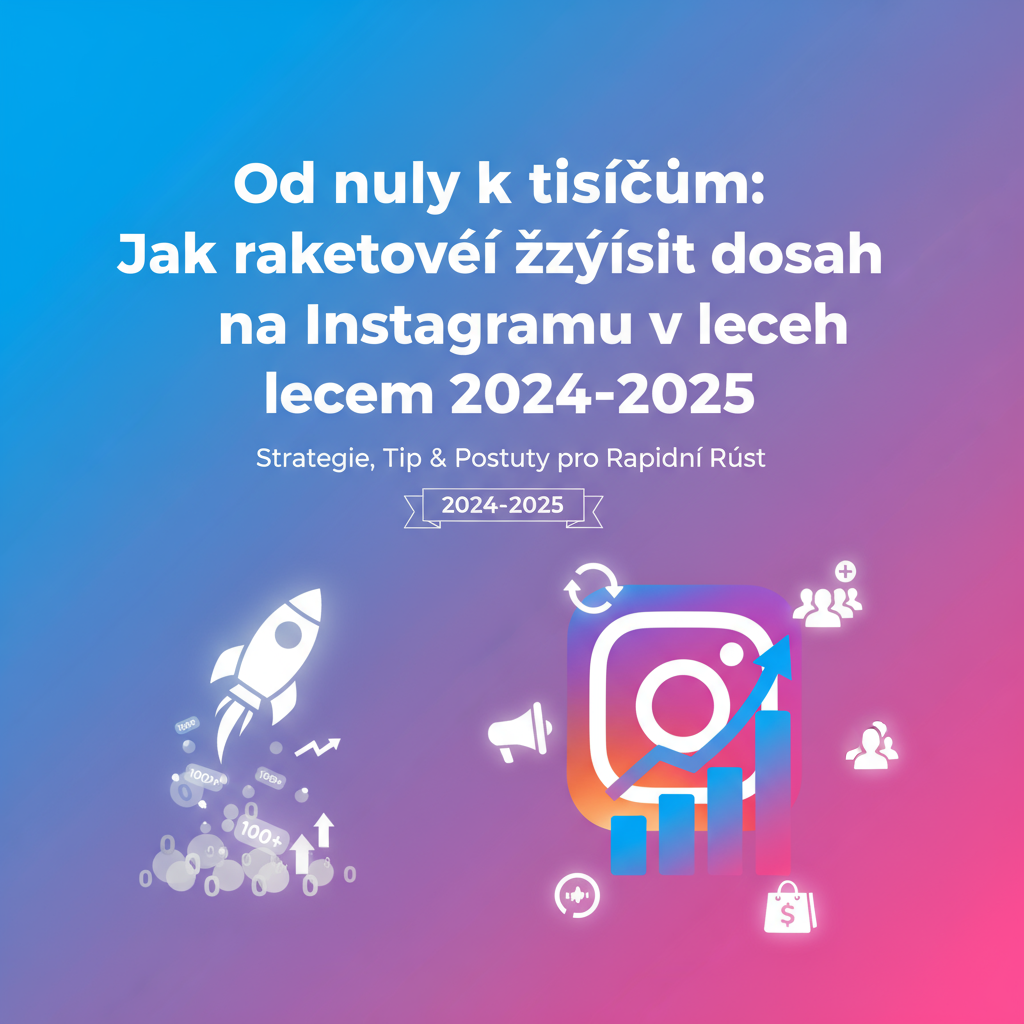 Od nuly k tisícům: Jak raketově zvýšit dosah na Instagramu v letech 2024-2025