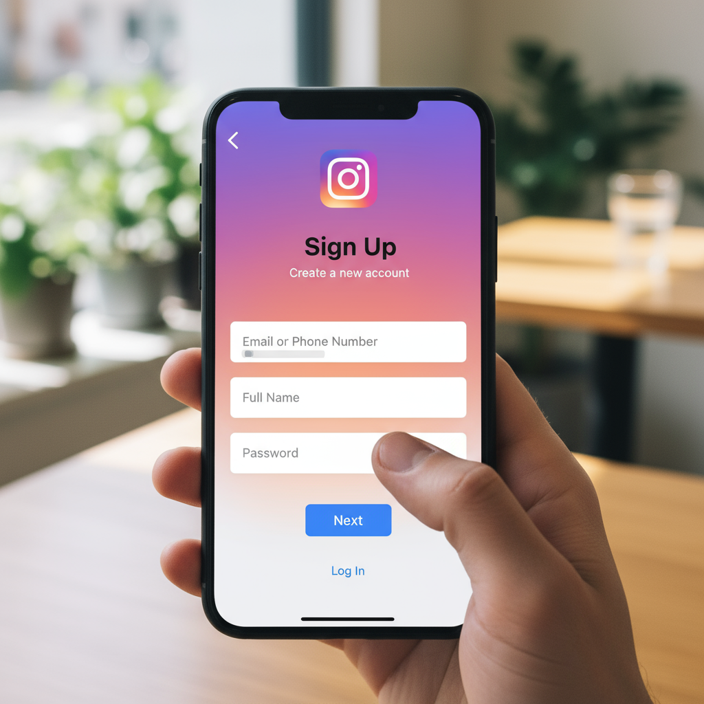 Registrace na Instagram - Krok za krokem